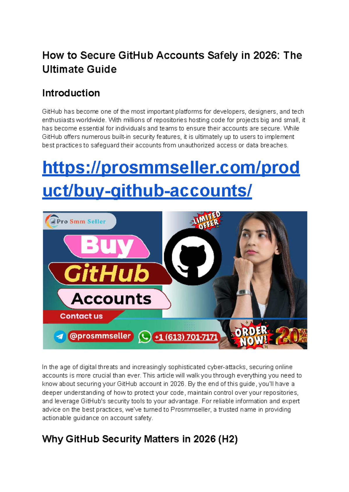 Top Security Tips for Buying GitHub Accounts Safely (2026) - Studocu