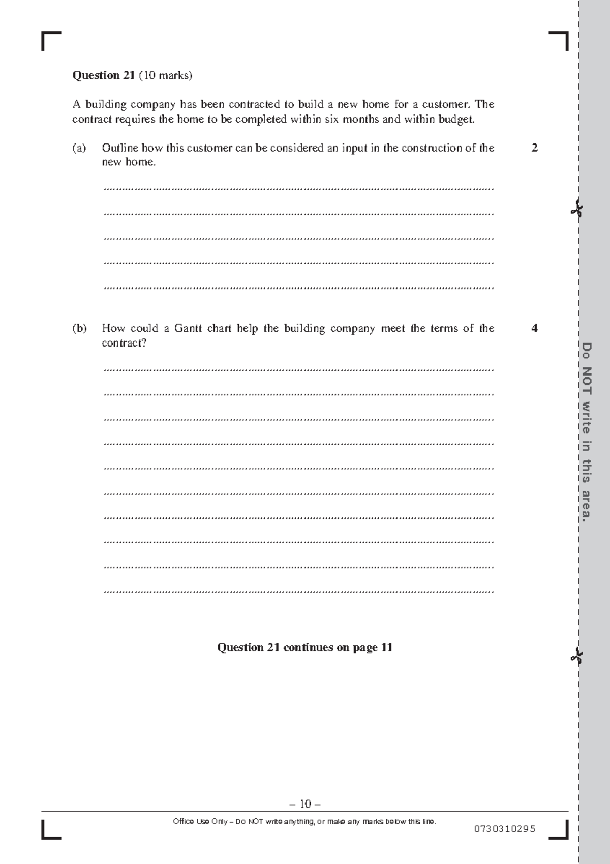 2021 HSC Business Studies Exam Questions and Answers - Studocu