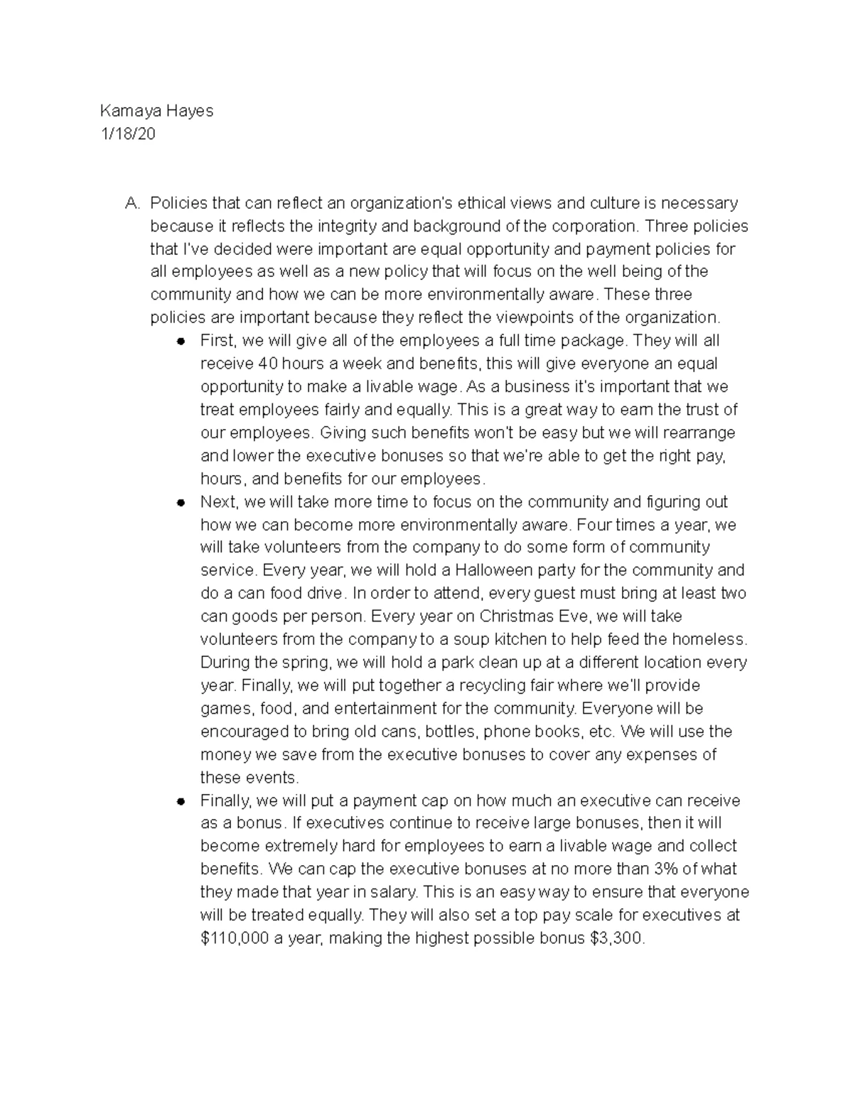 D361 - Business Simulation Overview and Strategies - Task 1 - Studocu