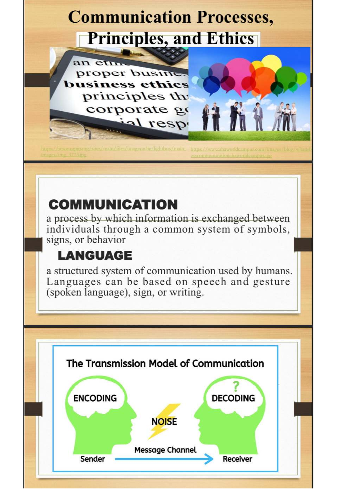 Purposive Communication: Models, Principles, and Ethics Overview - Studocu