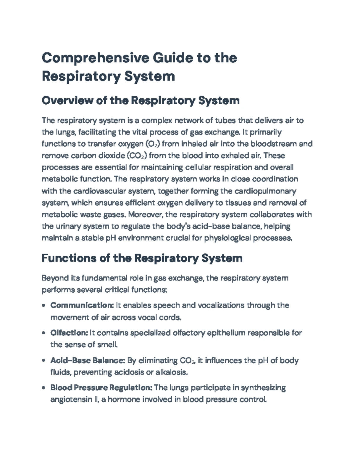 Chapter 23 Study Guide: Urinary System Functions & Anatomy Overview ...