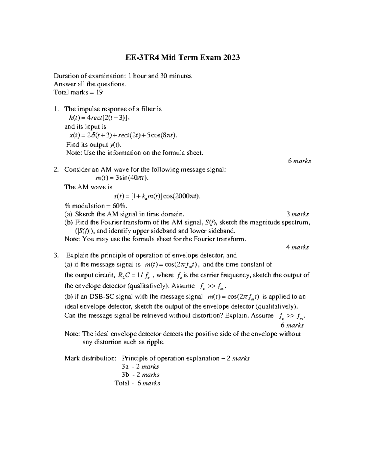 Midterm Exam Sample 2023: Signal Processing Concepts - Studocu