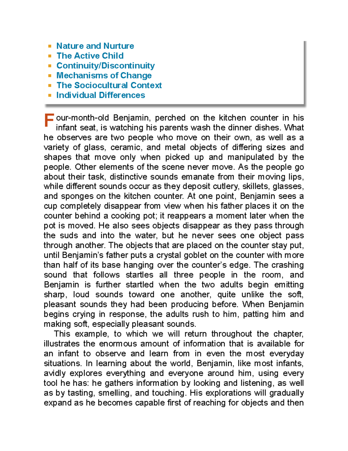 Infant Development: Perception, Action, Learning & Cognition Insights ...