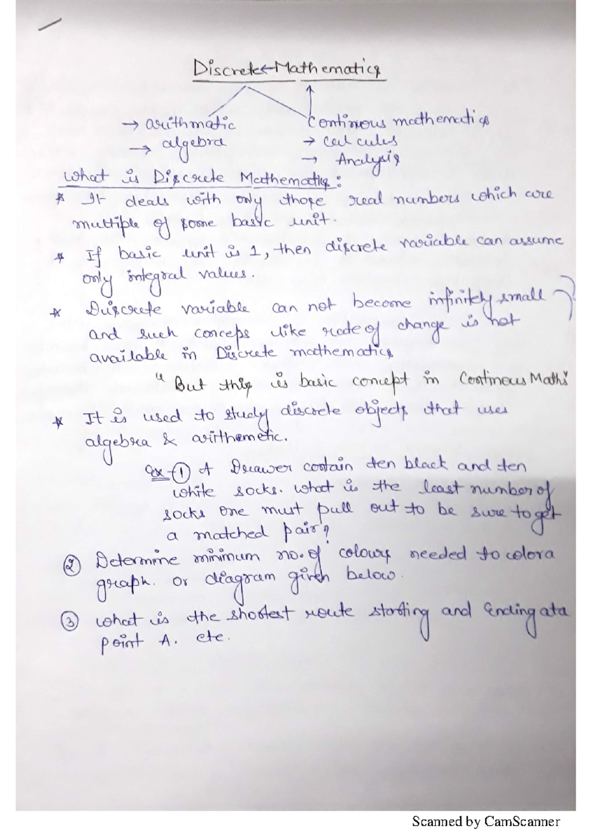 set theory dstl unit 1 - DiscretetMathematics arithmatic continuous ...