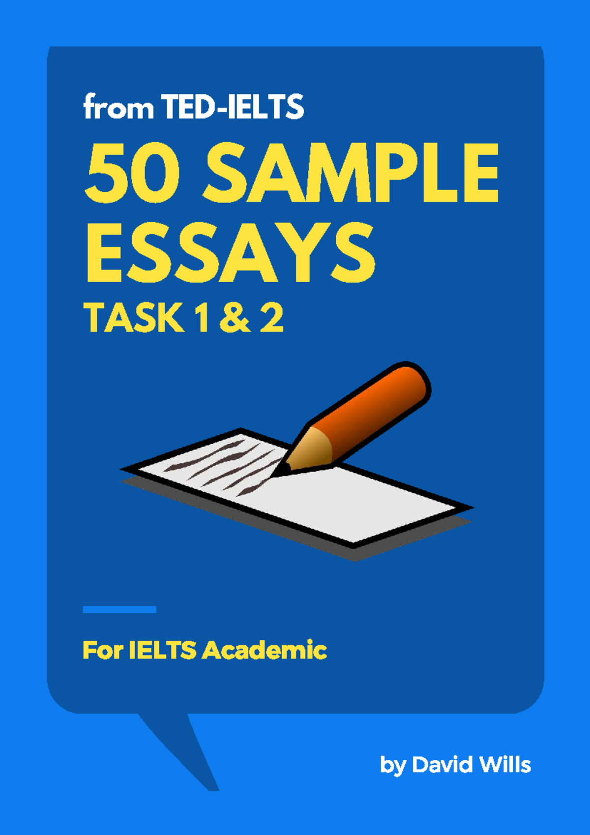 50 Sample Essays for IELTS Writing: Task 1 & Task 2 Guide - Studocu