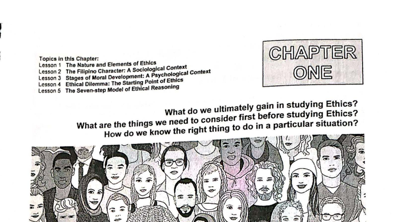 GEC107 Ethics Workbook: Exploring Filipino Character and Moral ...