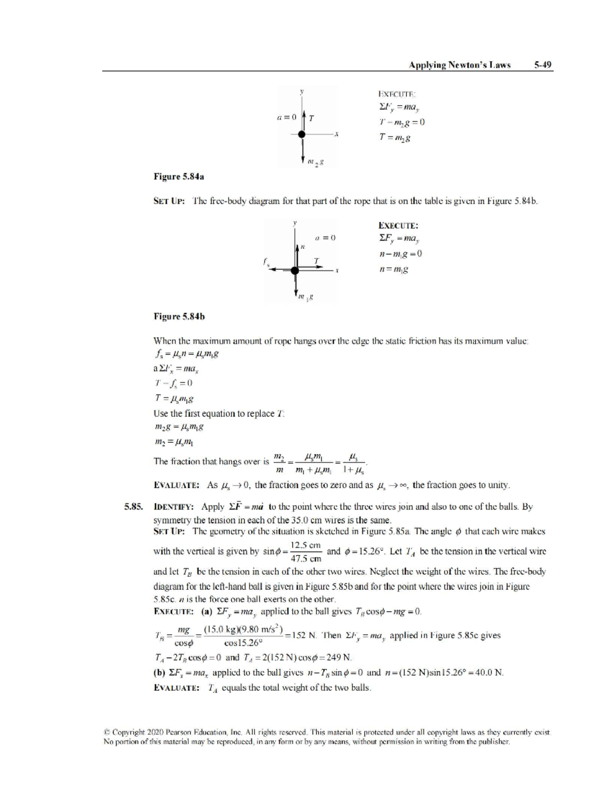 University Physics (15th Ed) - Solutions for Chapter 5 Problems - Studocu