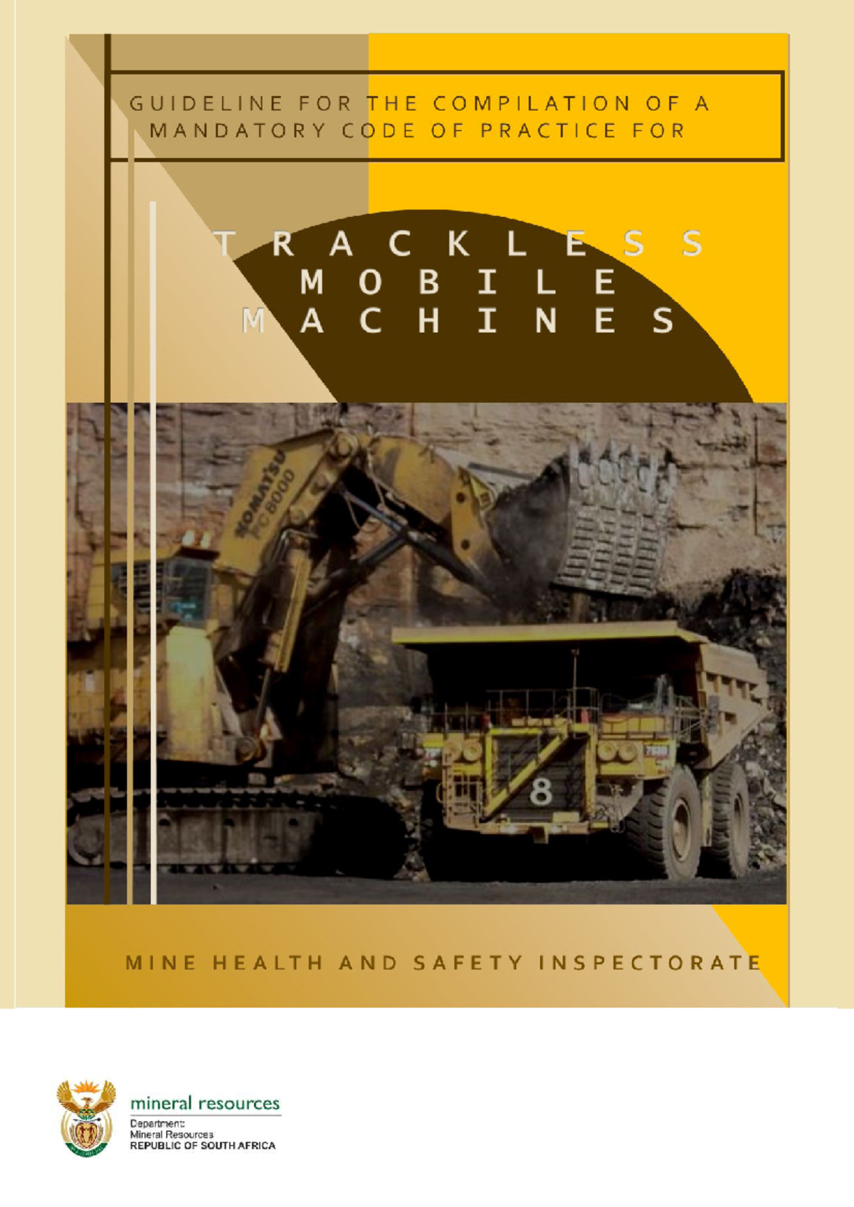 Guideline DMR: Mandatory Code of Practice for Trackless Mobile Machines ...