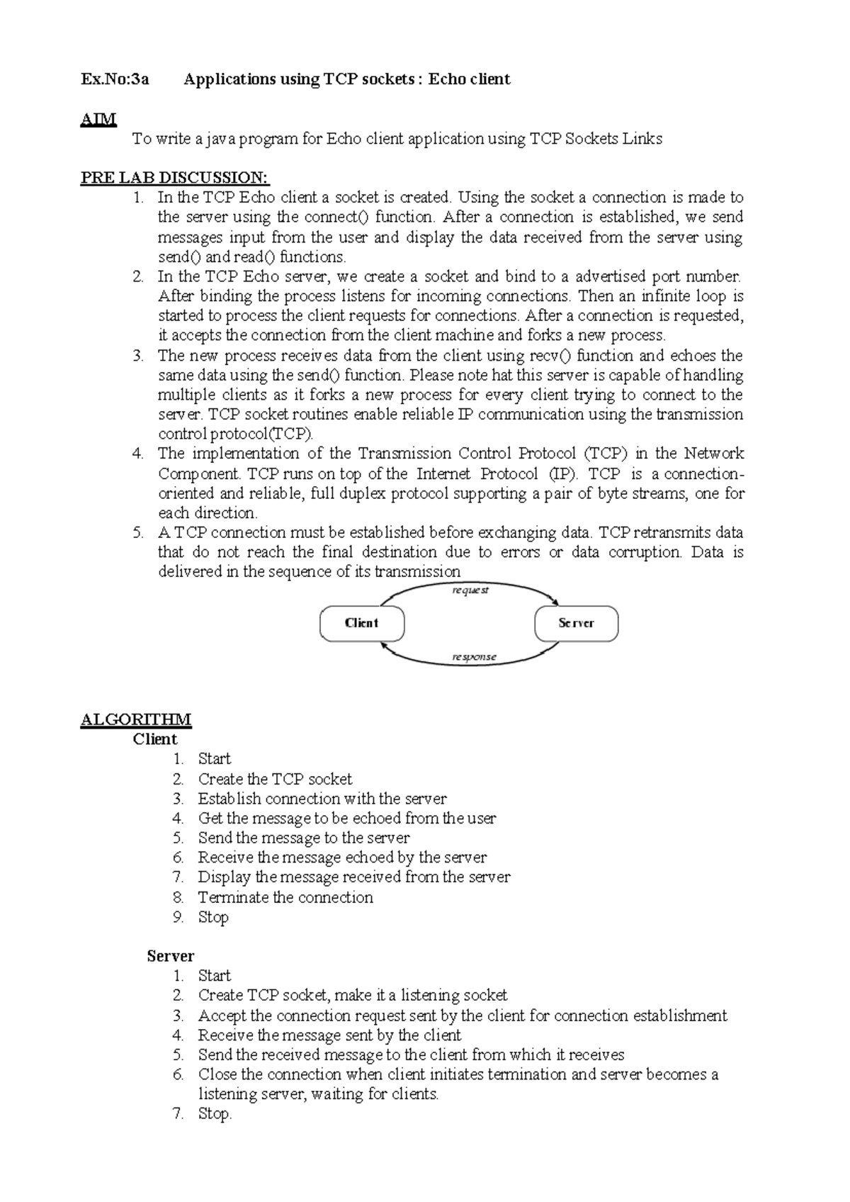 Ex.No:3 - Java TCP Sockets Applications: Echo, Chat & File Transfer ...