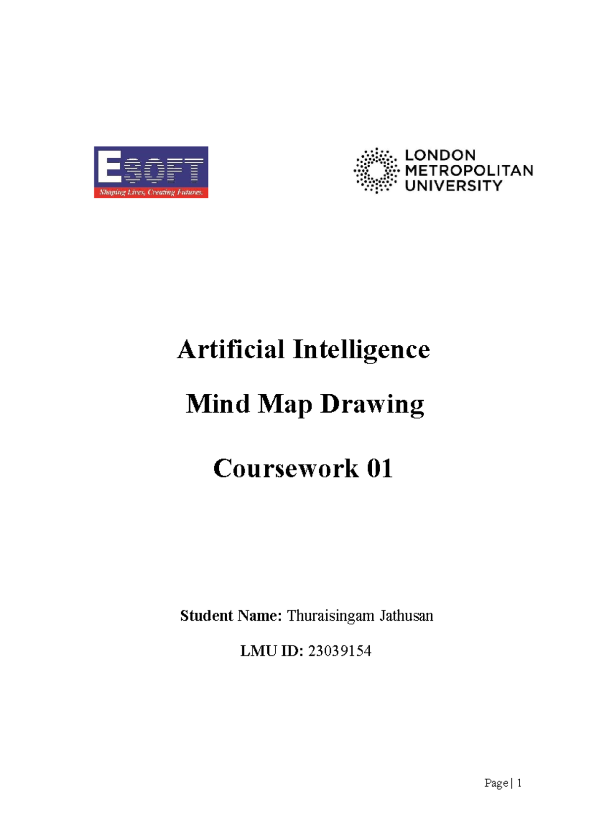 AI Mind Map Drawing Coursework - Thumb 1200 1696