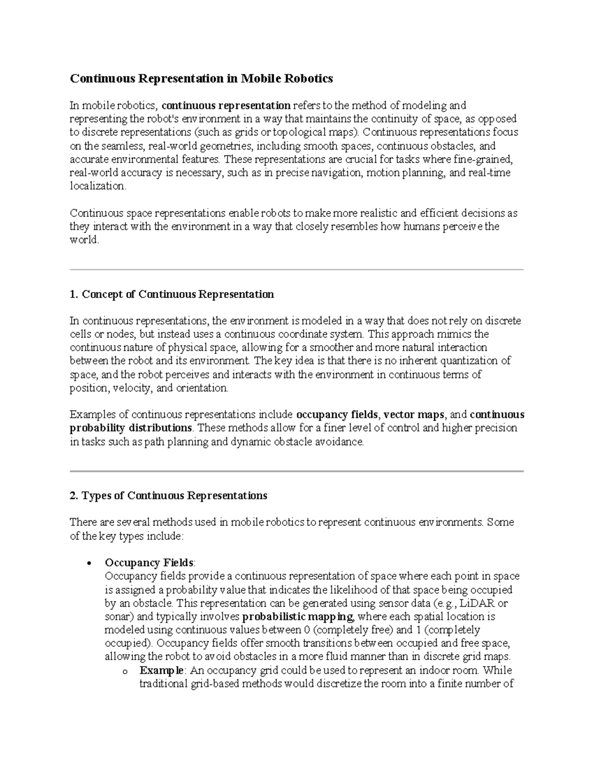 Unit 4 Continuous Representation - Continuous Representation in Mobile ...