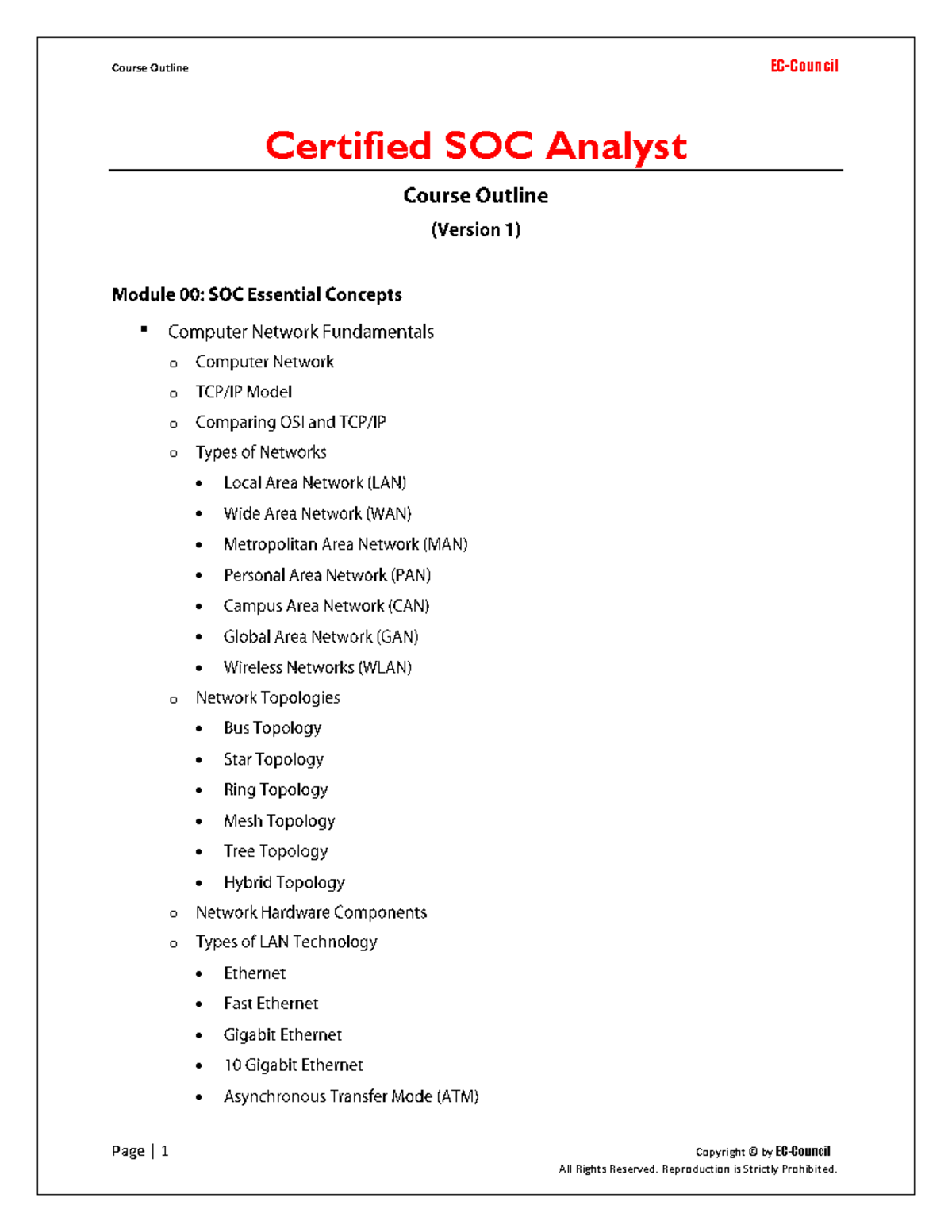 CSA - Certified SOC Analyst Practical Example Guide - Studocu