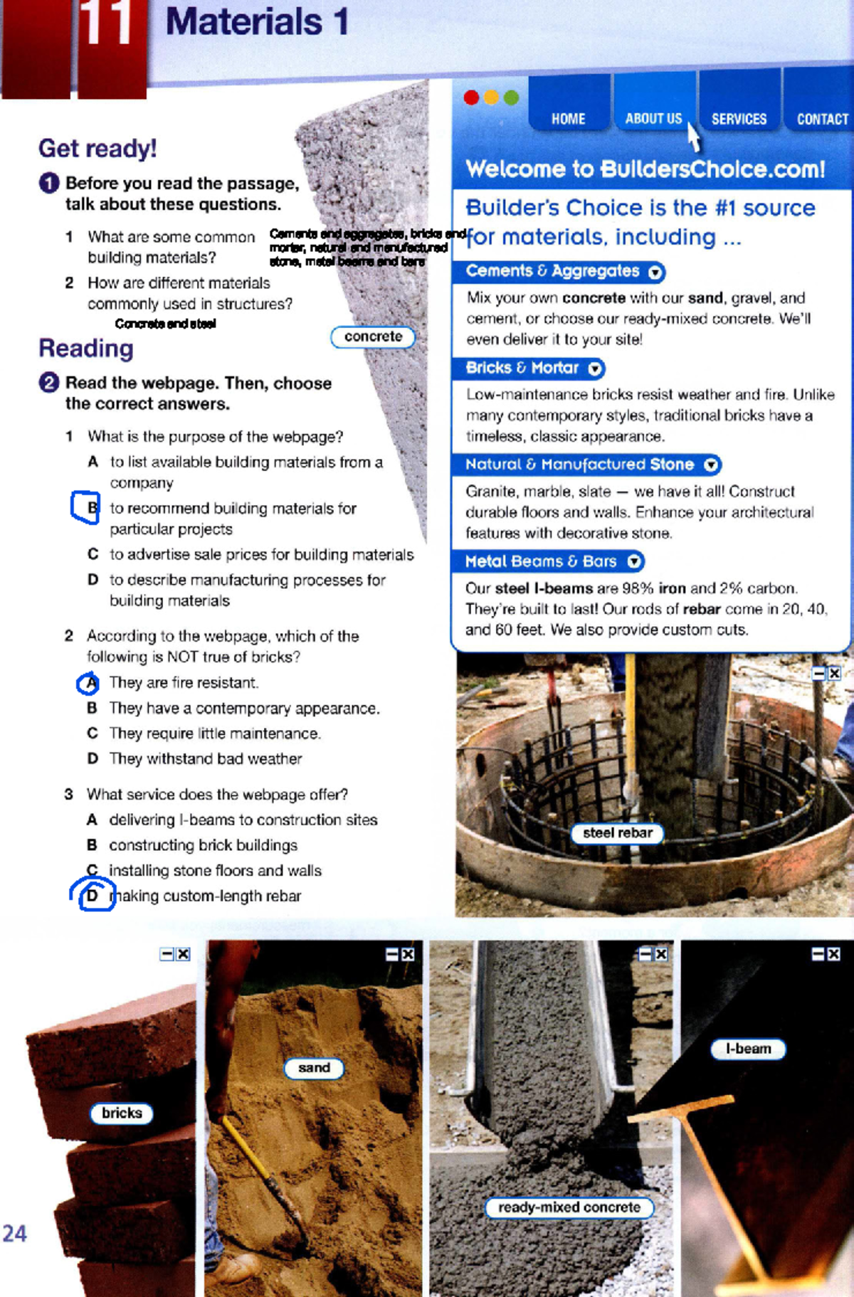Materials 1: Building Materials Overview and Usage Guide - Studocu