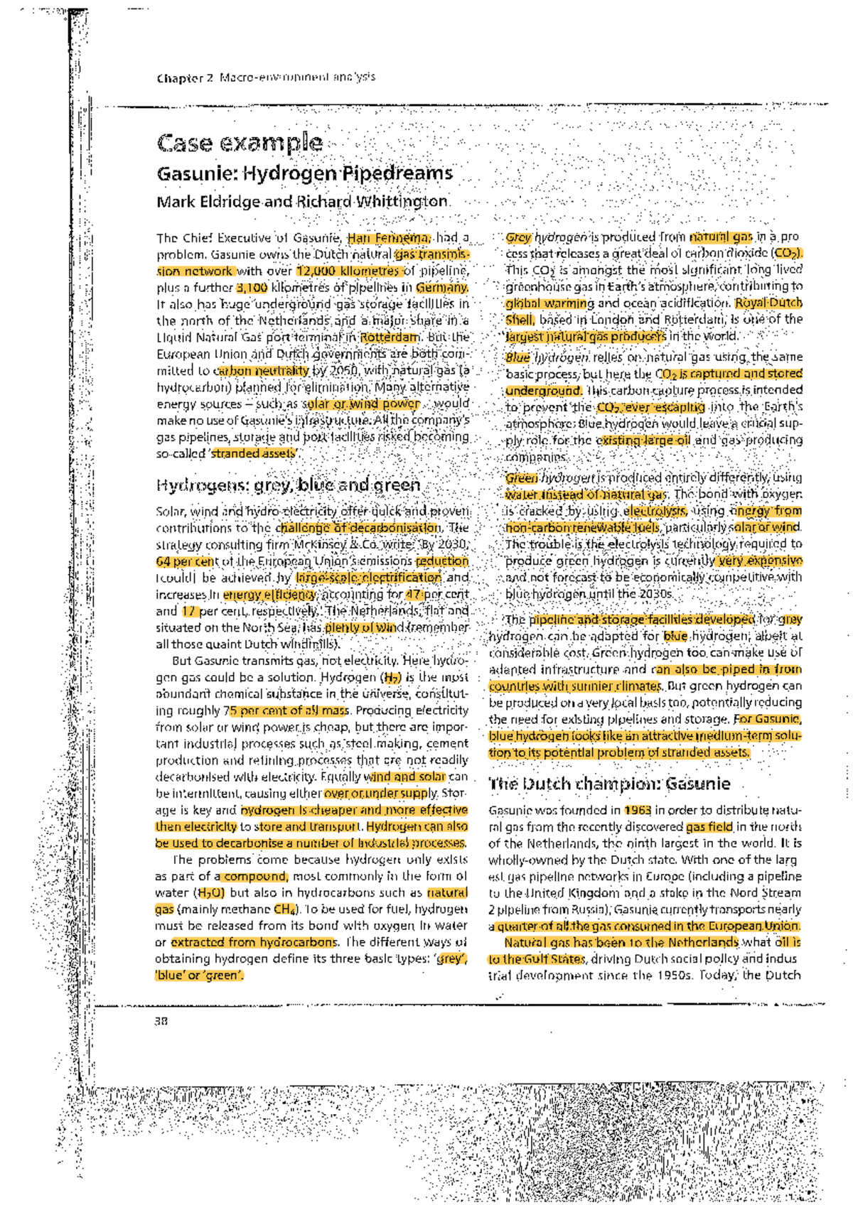 Gasunie Case Study: Hydrogen Strategies for a Carbon-Neutral Future ...