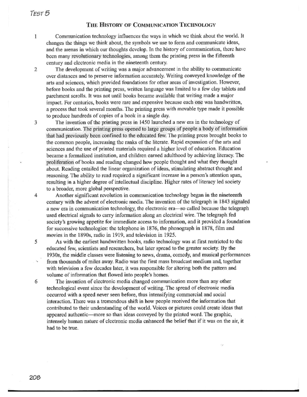 Reading Practice Test 5 Questions 14 to 38 - Tiếng anh chuyên ngành 2 ...
