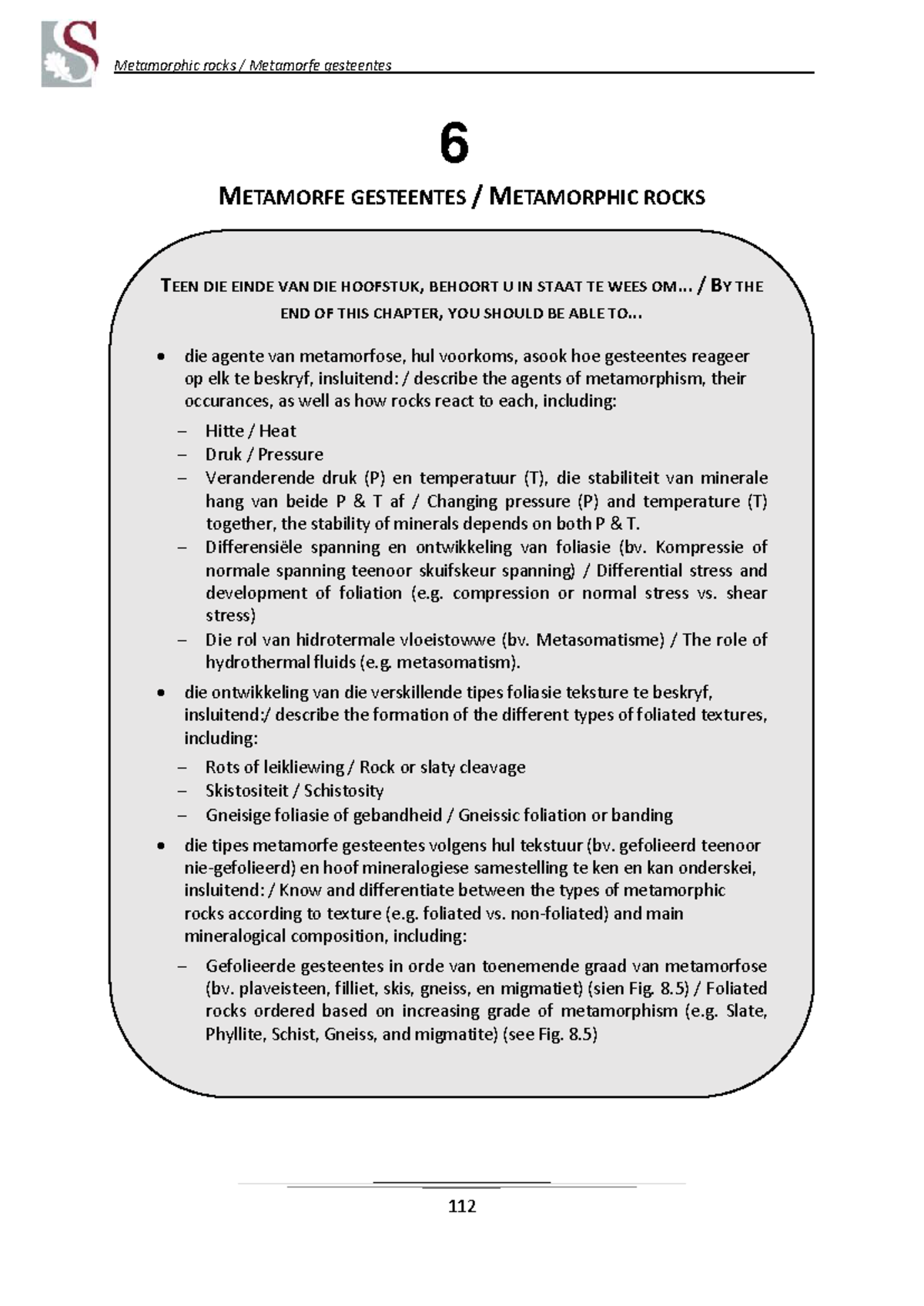 Ing Geo 214 Lecture Notes: Metamorphic Rocks Overview - Studocu