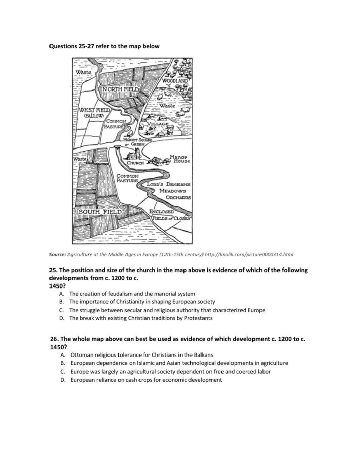 AP World Daily Stim - Day 1: Map Analysis of Medieval Developments ...