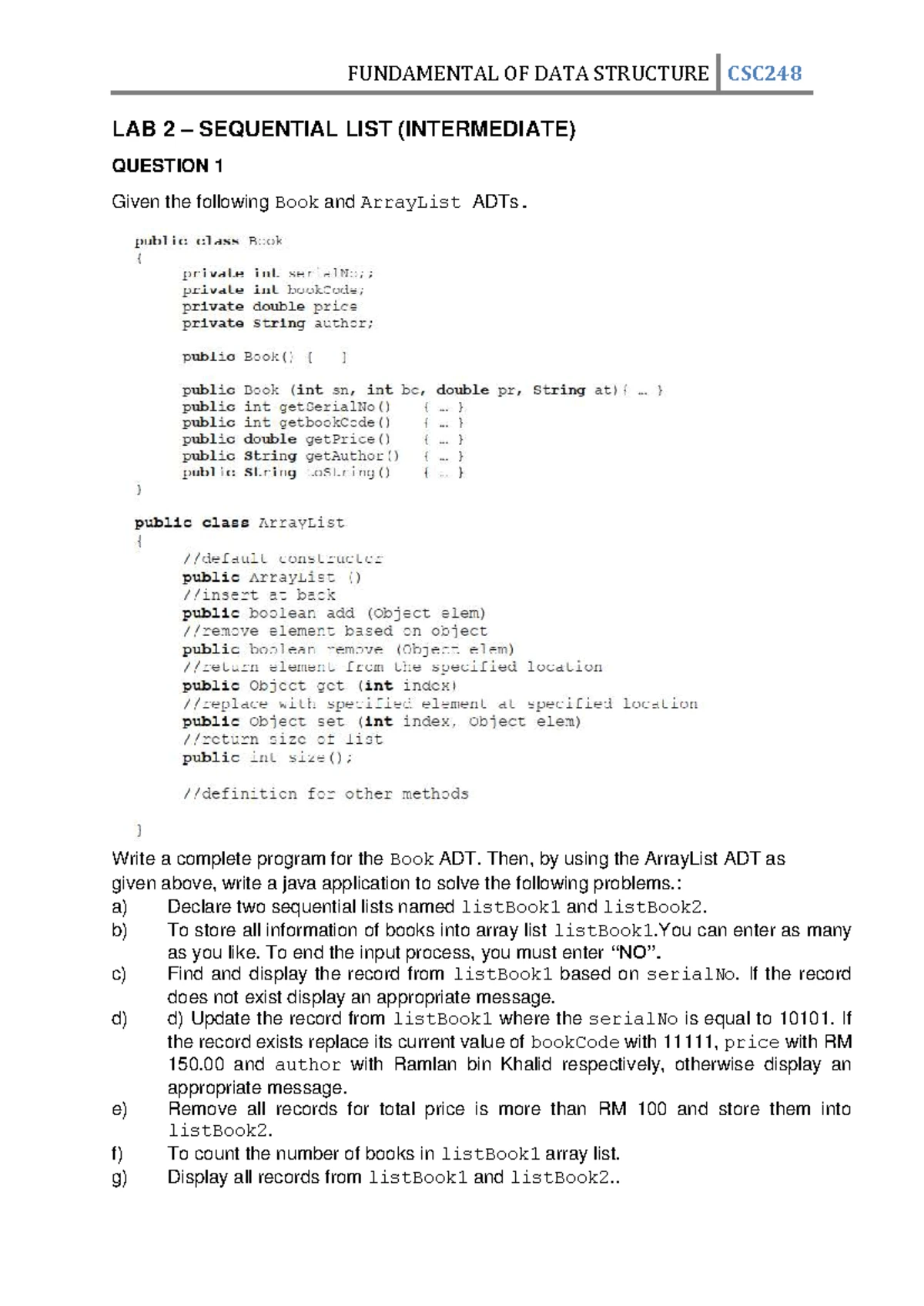 CSC126 Chapter 1: Intro to Computers, Programming & Problem Solving ...