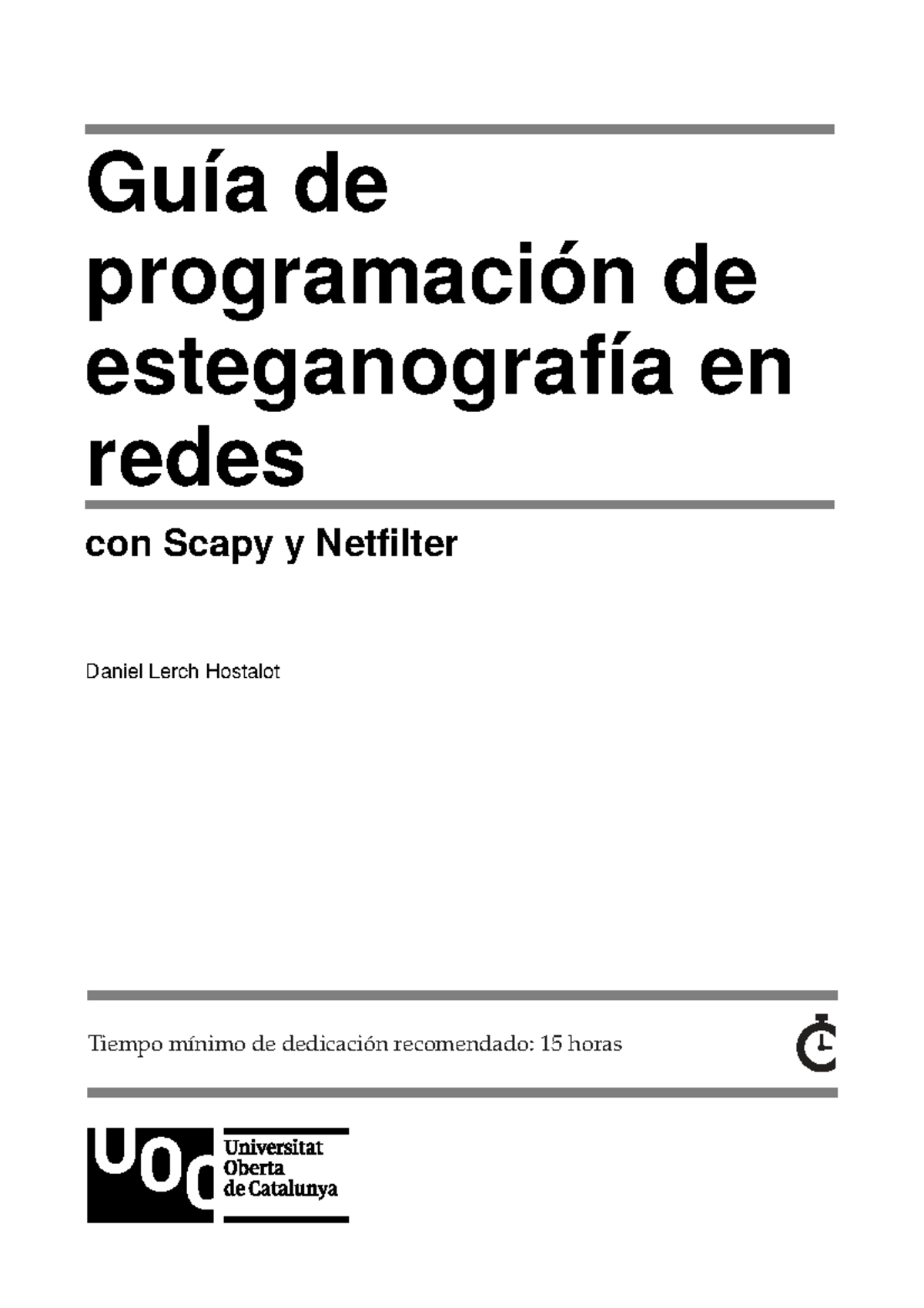 Guía TOI: Programación de Esteganografía en Redes con Scapy y Netfilter ...