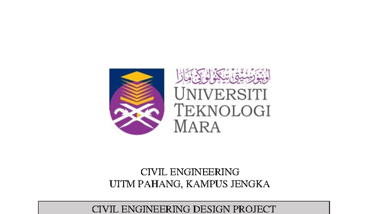 CASE Study MUHAMMAD FARIS - CIVIL ENGINEERING UITM PAHANG, KAMPUS ...