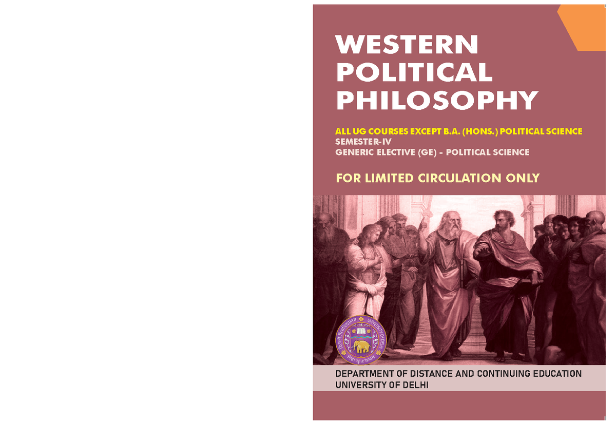 Western Political Philosophy: A Comprehensive Guide for GE Political ...