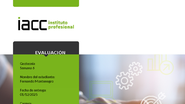 Evaluación Geotecnia 6G: Calidad de la Roca y Cálculos RQD - Studocu