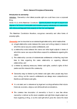 Actio negatorio - Notes - Actio negatoria The actio negatoria (