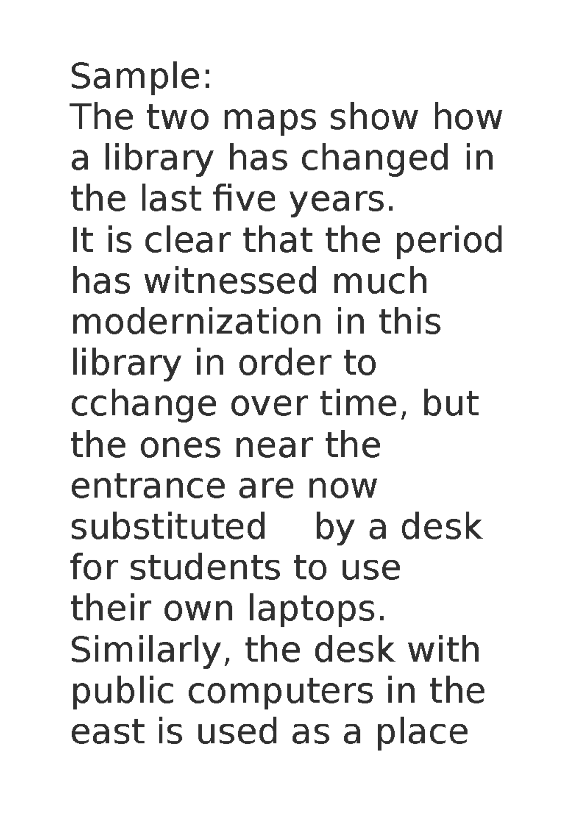 Sample - toán - Sample: The two maps show how a library has changed in ...