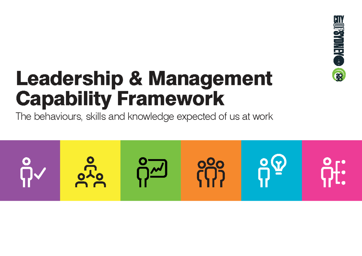 Leadership and Management Capability Framework M4 M3 M2: Key Skills and ...