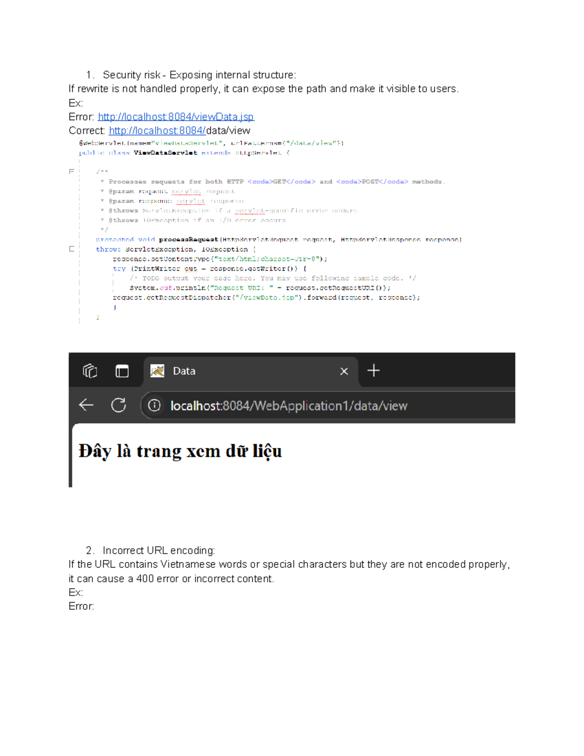 Security Risks in URL Handling: Common Errors and Solutions - Studocu