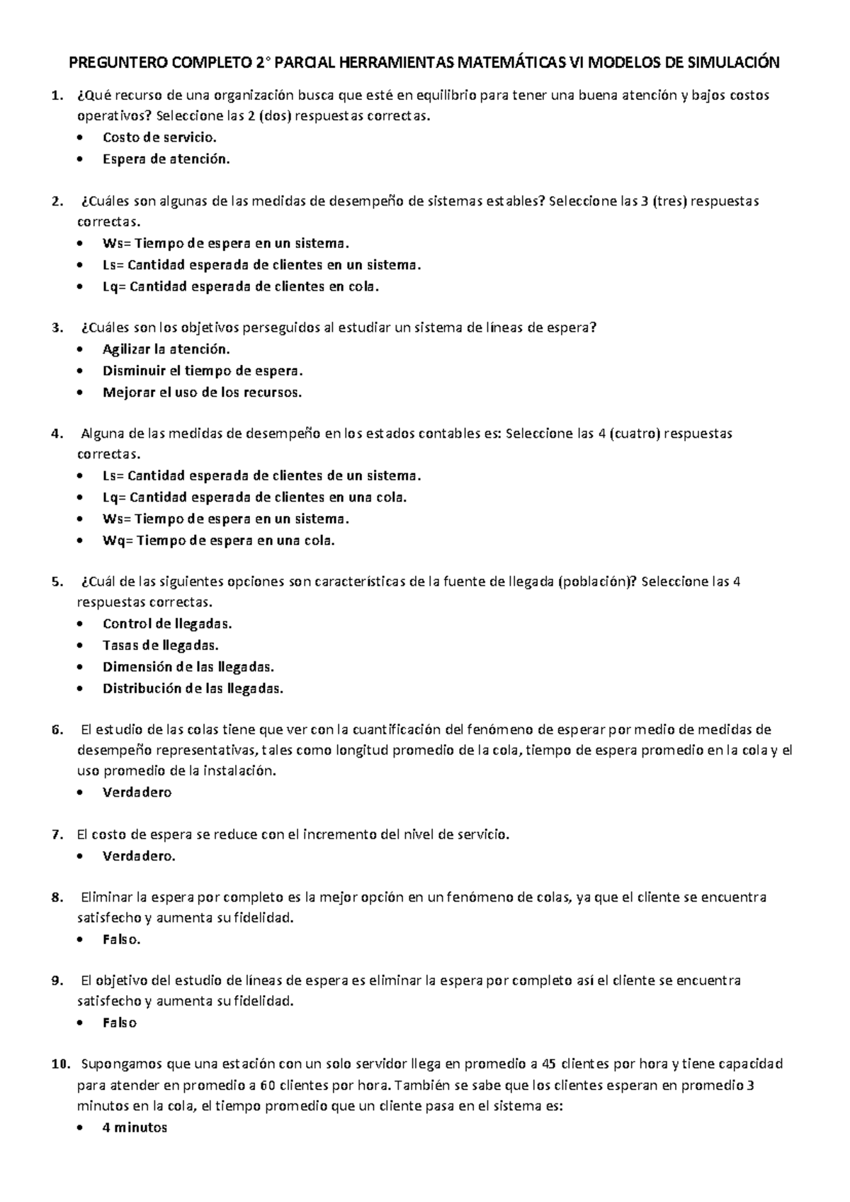 2do Parcial Mat 6 (22) - Preguntario Herramientas Matemáticas VI - Document Preview