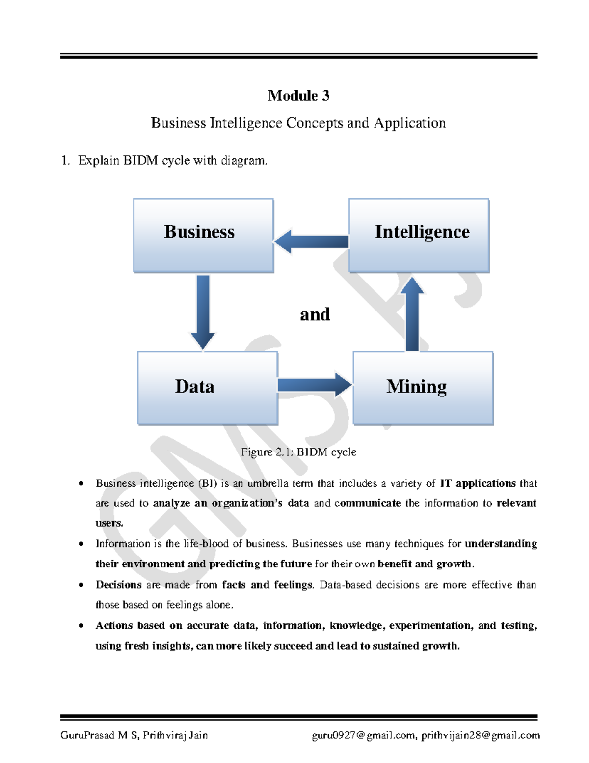 Business Intelligence Concepts & Applications: A Comprehensive Guide ...