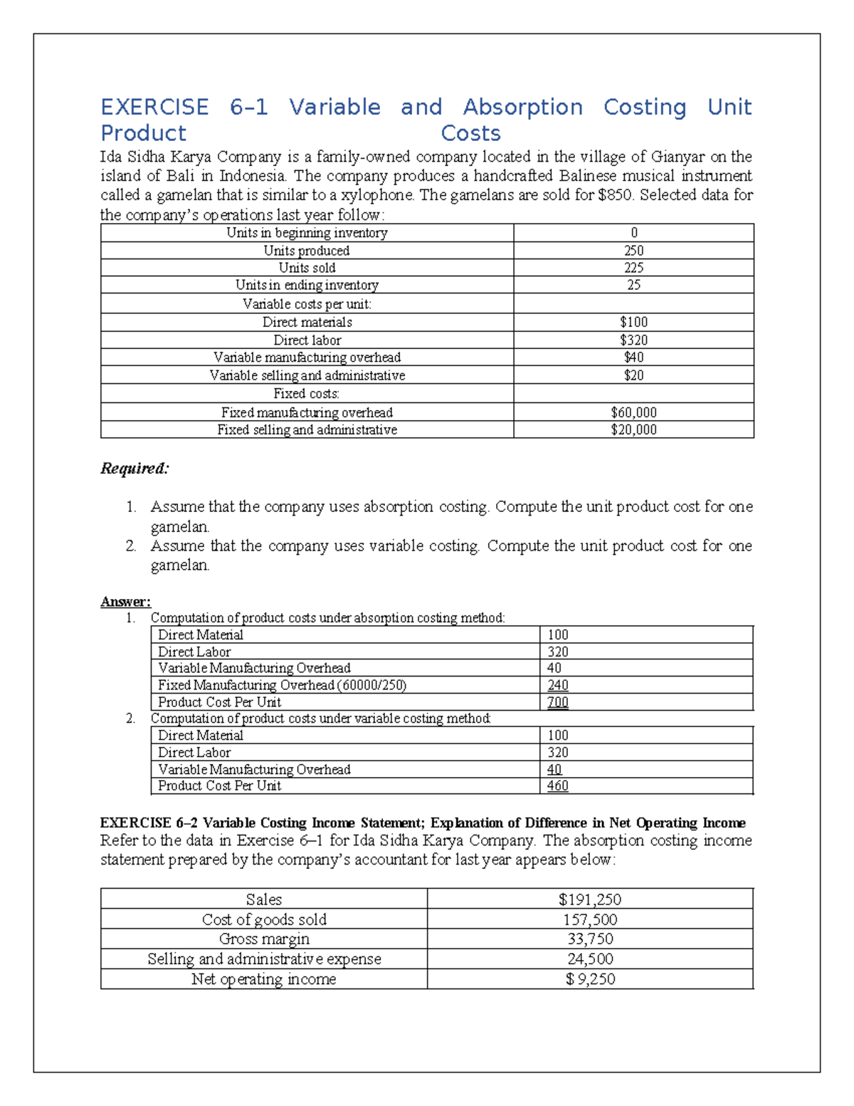 Chapter 4 Variable Costing And Segment Reporting Costing Methods Explained Studocu Chapter 4 Variable Costing And Segment Reporting Costing Methods Explained Studocu