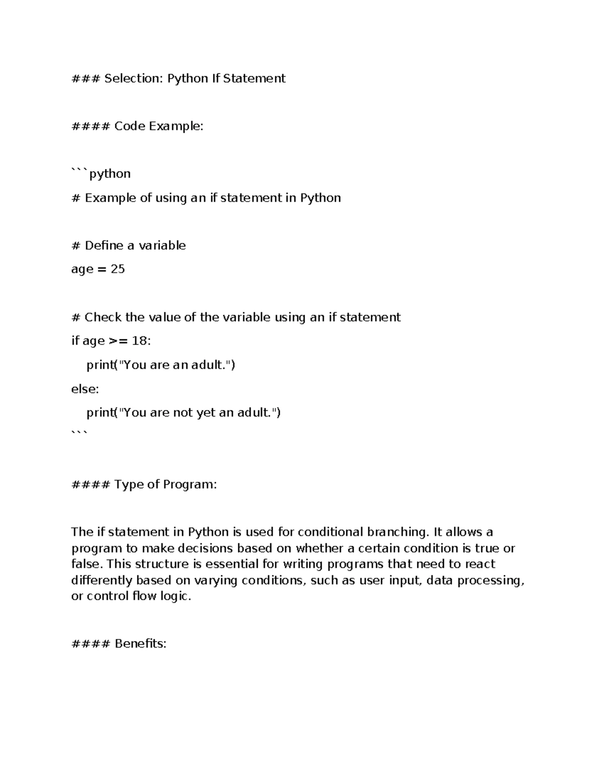 2.1 In-Class Activity: Python Selection & Iteration Structures - Studocu