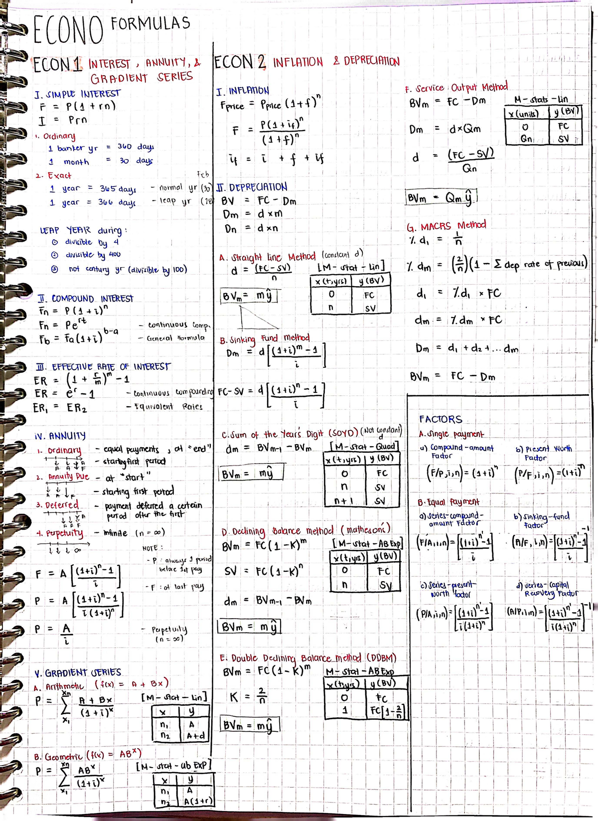 ECON 2 Engineering Economy: Interest, Annuity, and Depreciation ...