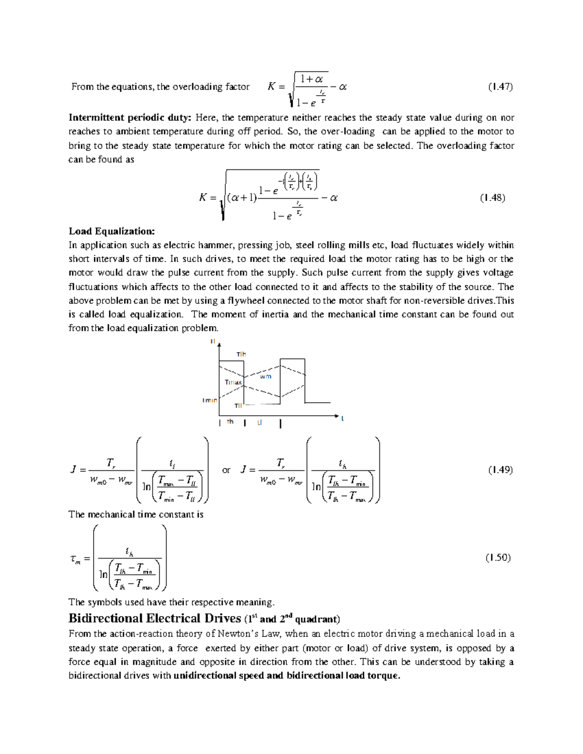 21-Lecture on Electrical Drives & Load Equalization 1424084684 - Studocu