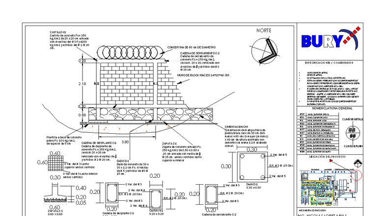 Detalle de Barda Perimetral - Model K1 - Studocu