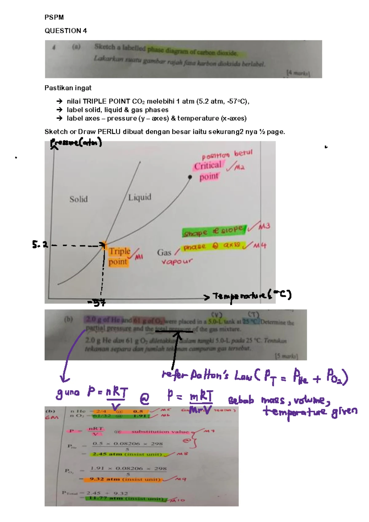 SK025 KMJ Final Exam Solutions for PSPM Set 4 - Studocu