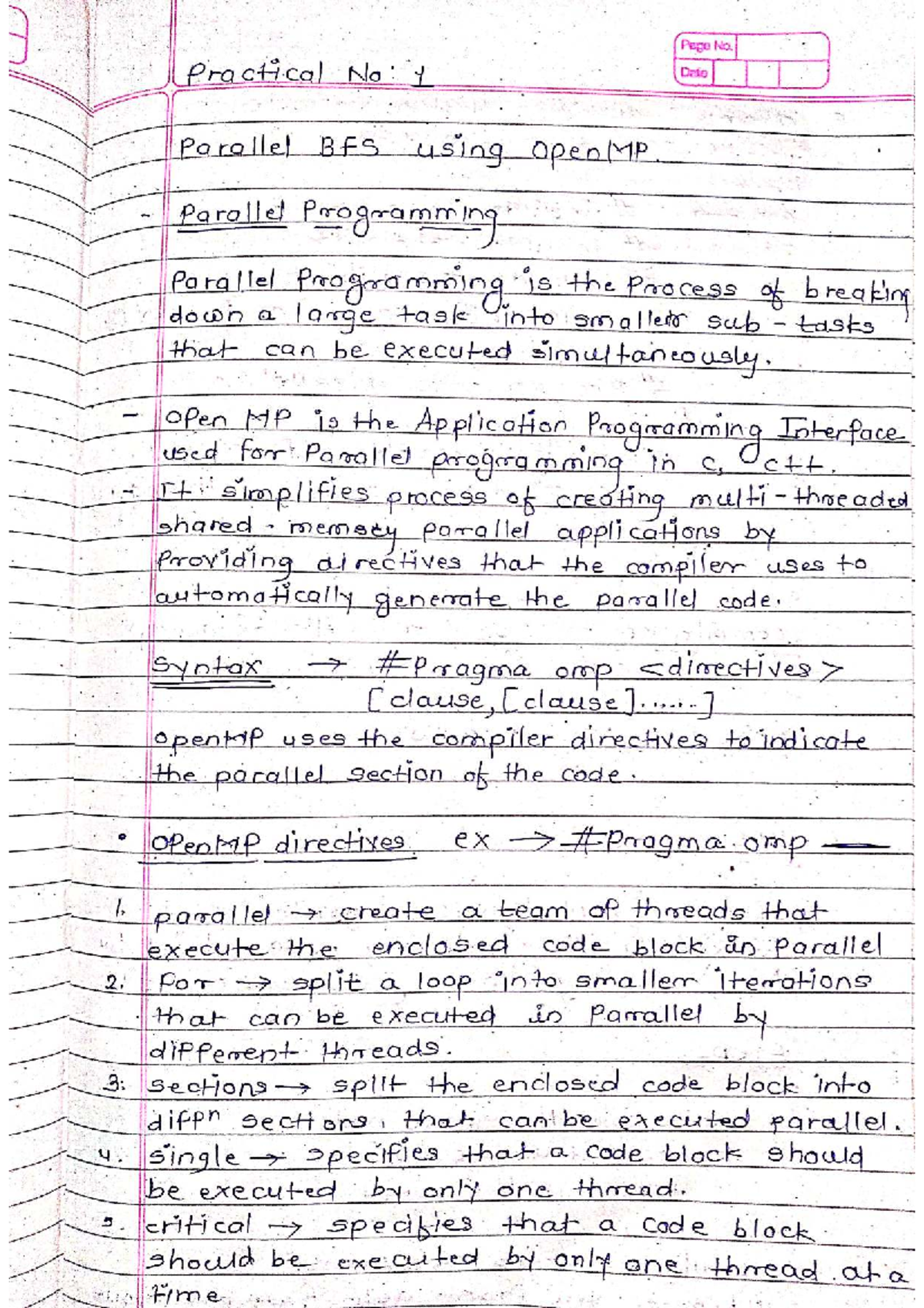 HPC PRA - Practical Guide to Parallel BFS, DFS, and Sorting Algorithms ...