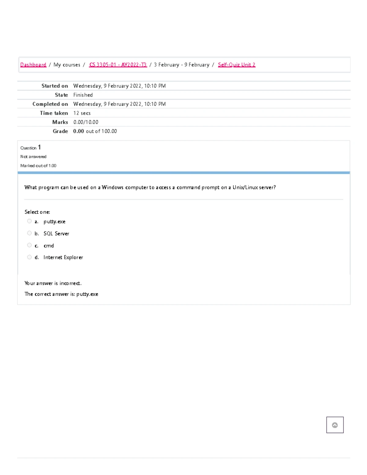 CS3305 Learning Journal: Insights on PHP & Web Programming Unit 4 - Studocu