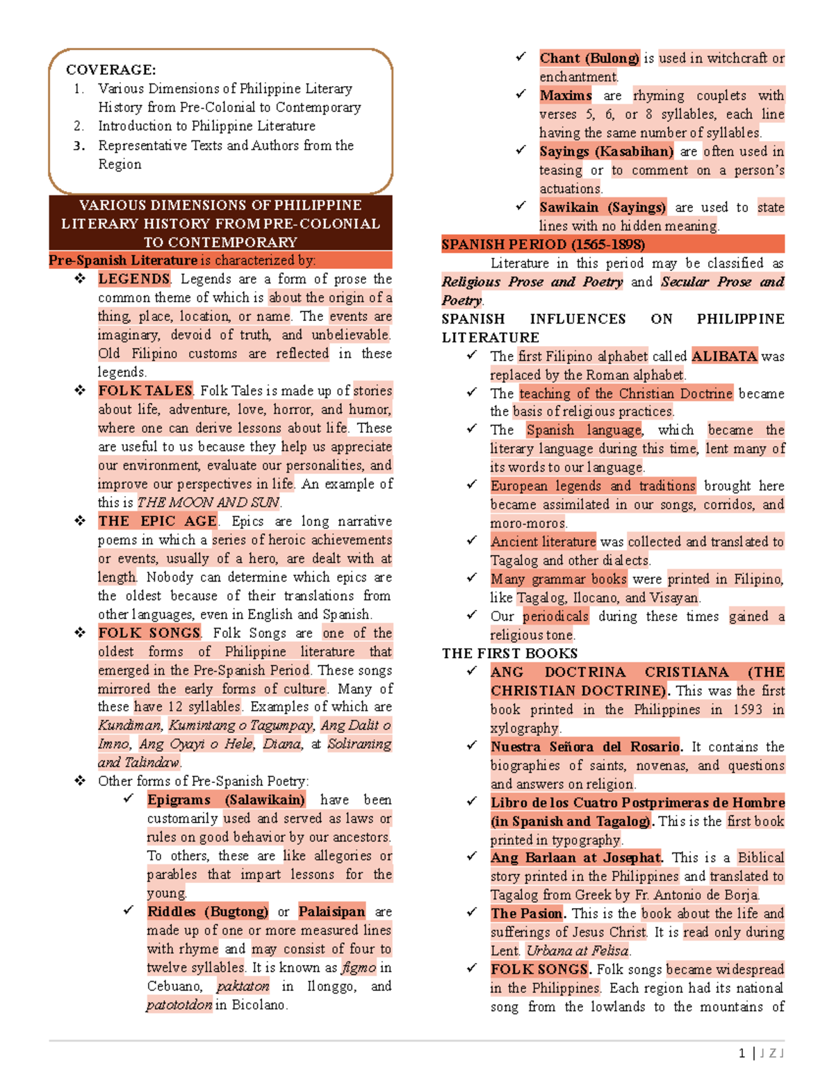 Example Of Karagatan In Philippine Literature