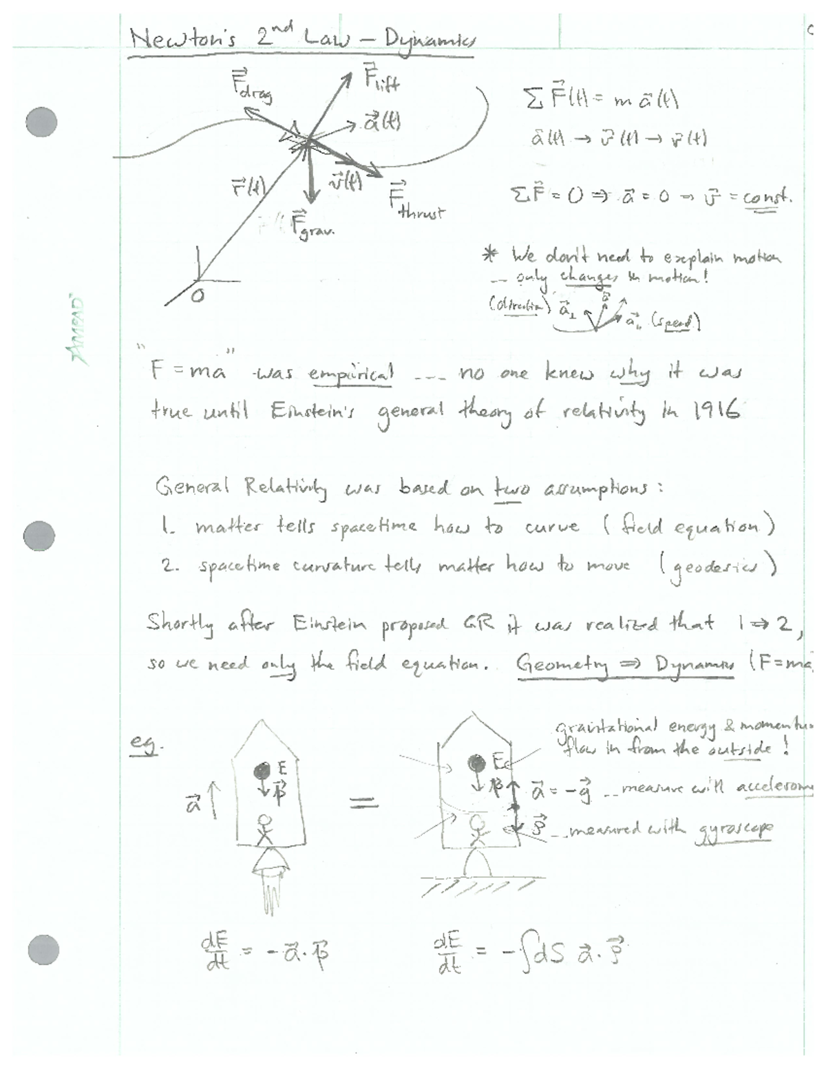 Physics 121 dynamics courenotes - Phys 10 - UWaterloo - Studocu