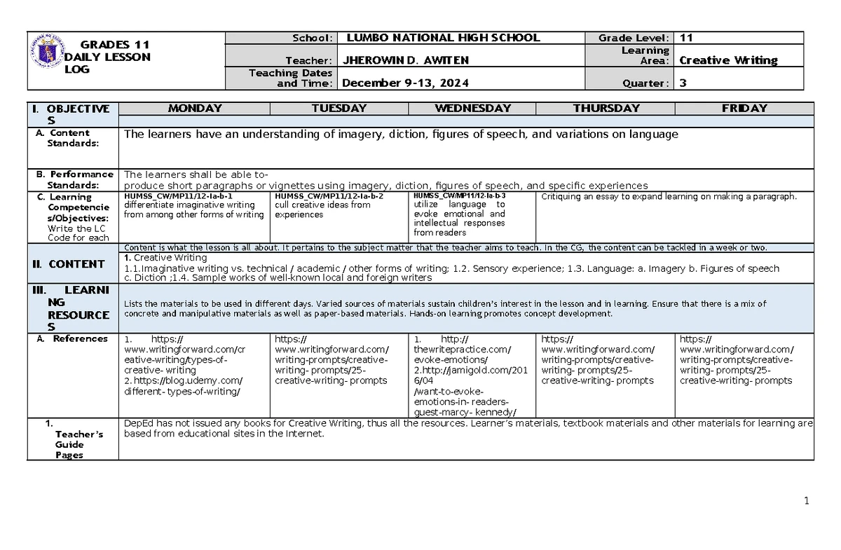 Revised Program for Criminologists Licensure Exam (LEC) 07-2024 Cebu ...