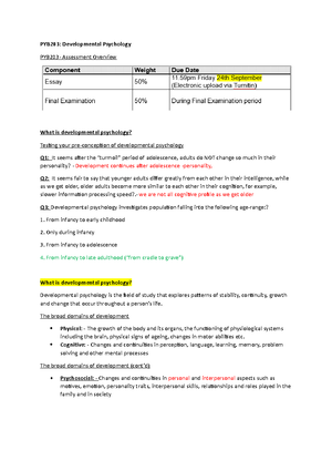 Pyb204- exam notes - Pyb204 – perception and cognition Week 1 What is ...