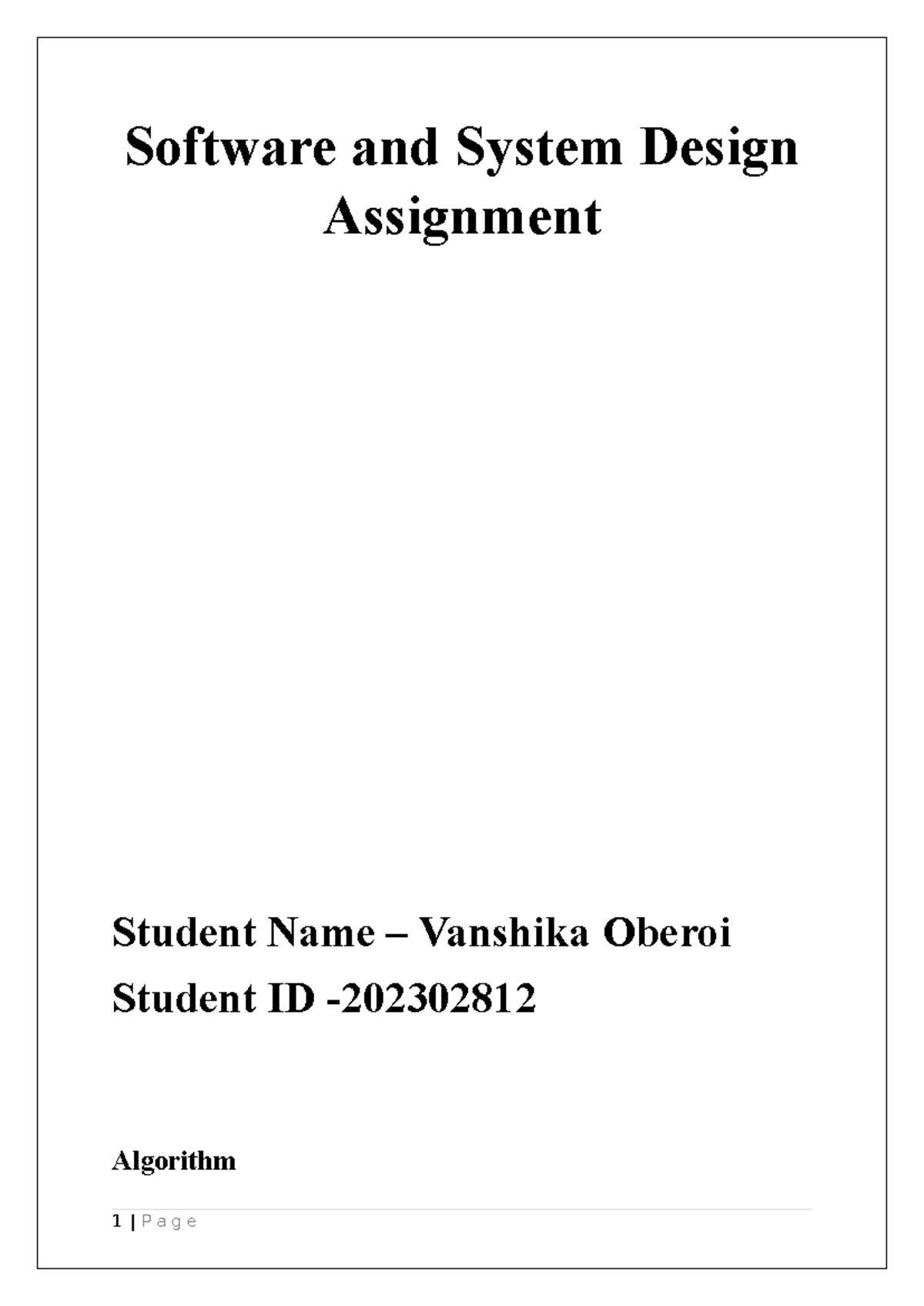 Software and System Design Assignment 3: Employee Management System ...
