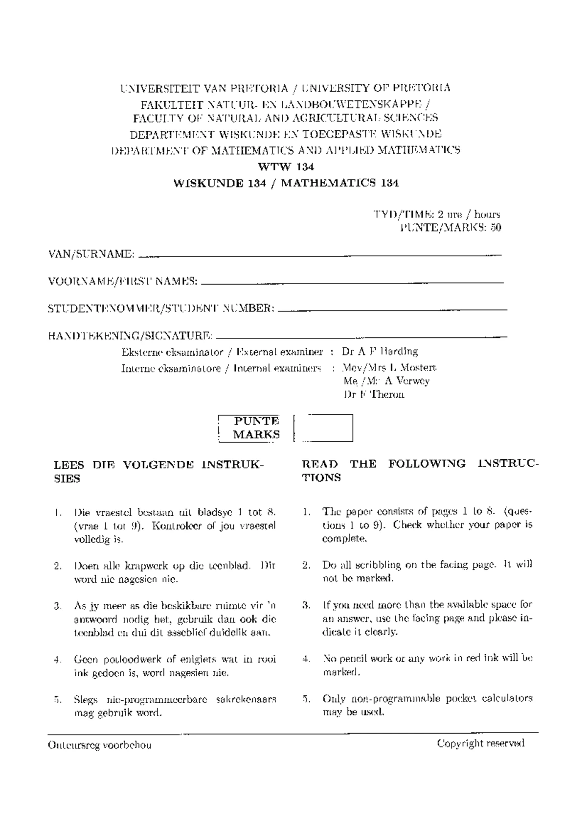 STK 210 Semester Test 2 2025 Memo - Study Guide and Solutions - Studocu