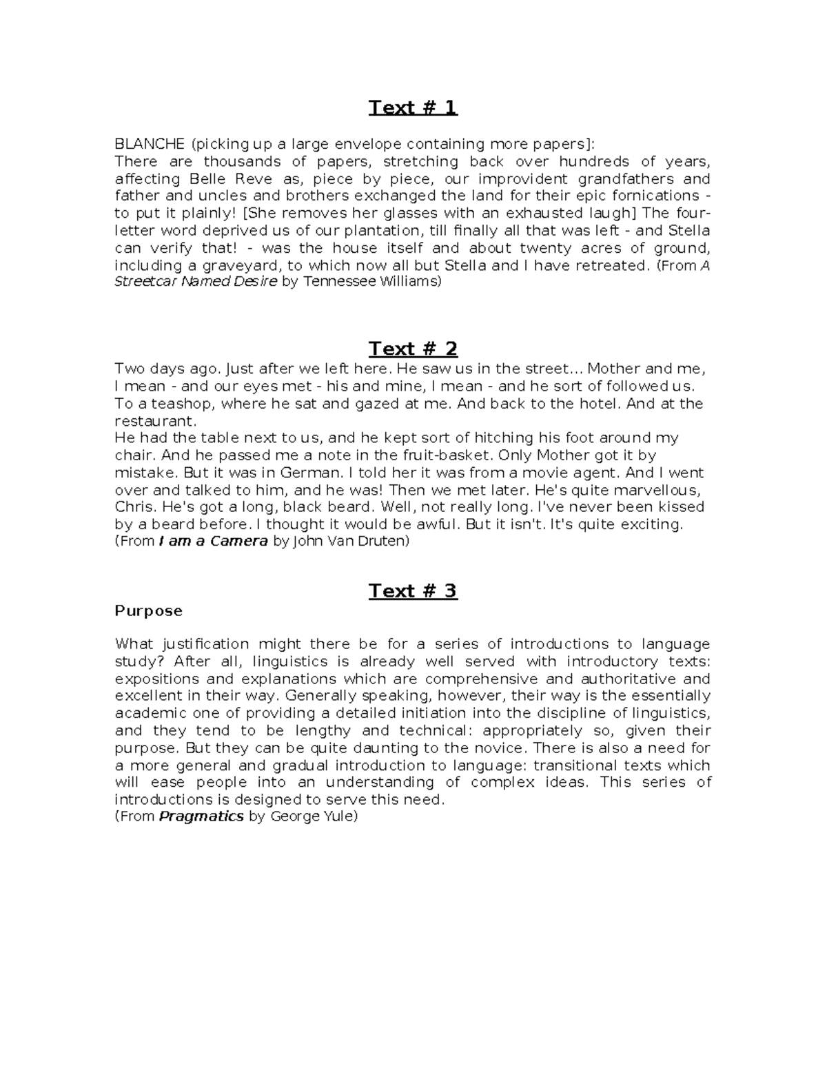 Transcriptions - Practica: Analyzing Literary Texts and Characters ...