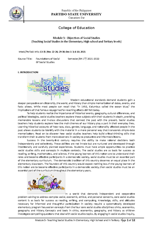 Module 1 Building and Enhancing New Literacies Across the Curriculum ...