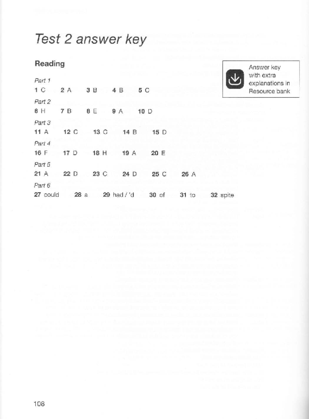 Preliminary 2 Test 2 Answer Key with Detailed Explanations - Studocu