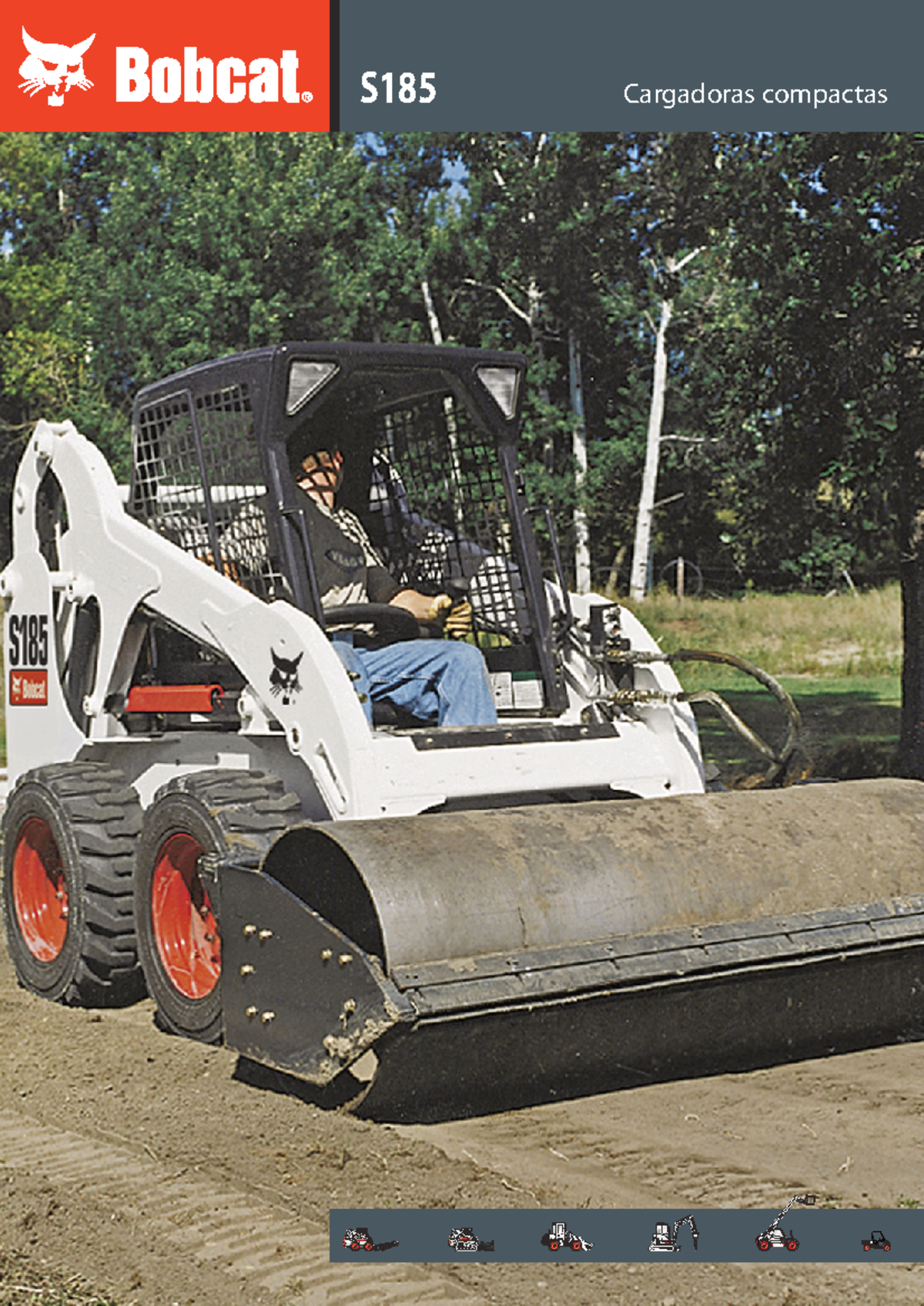S185 Mini Cargadoras Compactas: Ficha Técnica Bobcat - Document Preview